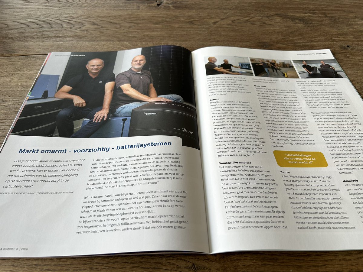 Leerzaam artikel <a href="/JohnHalsema/">John Halsema</a> <a href="/PVSystemsNL/">PV Systems</a>