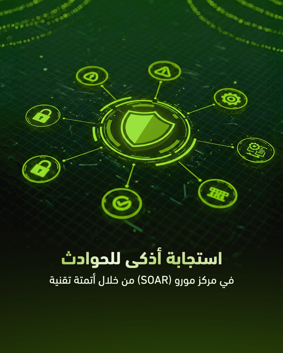من خلال تقنيات خدمة تنسيق الأمان والأتمتة والاستجابة، يتيح مركز العمليات الأمنية في #شركة_مورو تنفيذ سيناريوهات الاستجابة للحوادث في ثوانٍ معدودة، مما يوقف التهديدات قبل تفاقمها، ويُحسّن سرعة وكفاءة الاستجابة بشكل عام.

للمزيد: reach@morohub.com

 #مركز_المستقبل #الأمن_السيبراني