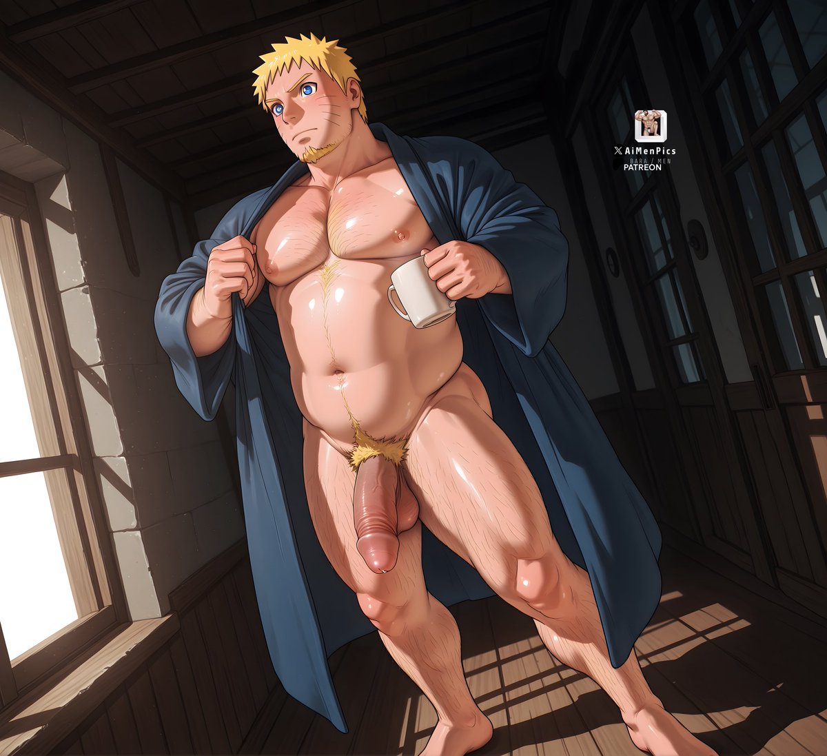 Naruto (aged up ver) 🍜💪
#Naruto #Boruto #NSFWNaruto #BaraNaruto #HokageDaddy #YaoiArt #AnimeMen