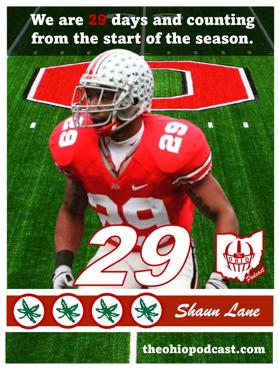 We have officially reached game month! Happy August everyone. We are Shaun Lane (29) days away from the return of Ohio State football. #theohiopodcast