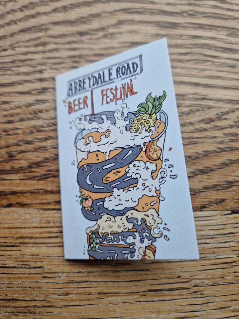 markspight's tweet image. Abbeydale Road festival progressing nicely. 5 to go to complete the route.  @THoptimists