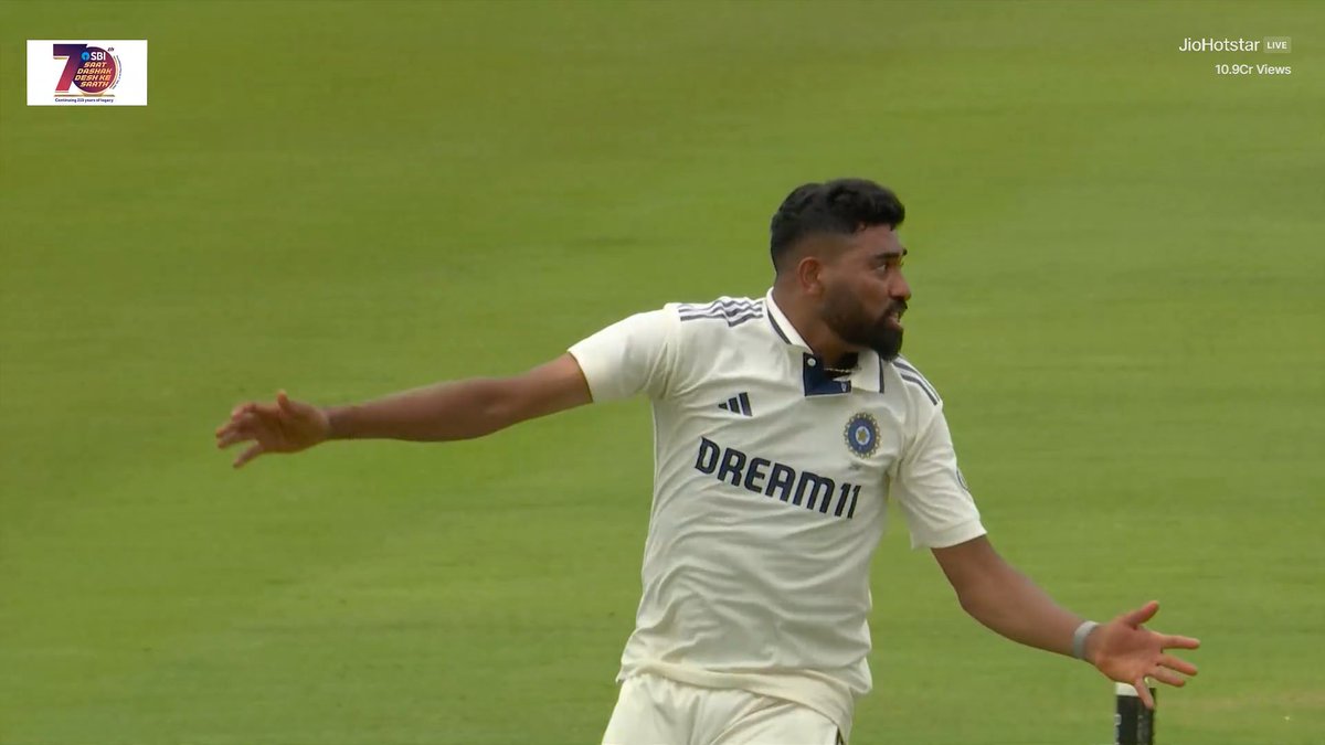 ishqsufiyana00's tweet photo. What a bowler Muhammad Siraj, Bowled long spells and took 4 wickets. Also completed 200 test wickets.
#MuhammadSiraj #ENGvIND https://t.co/rEYahvTTQp