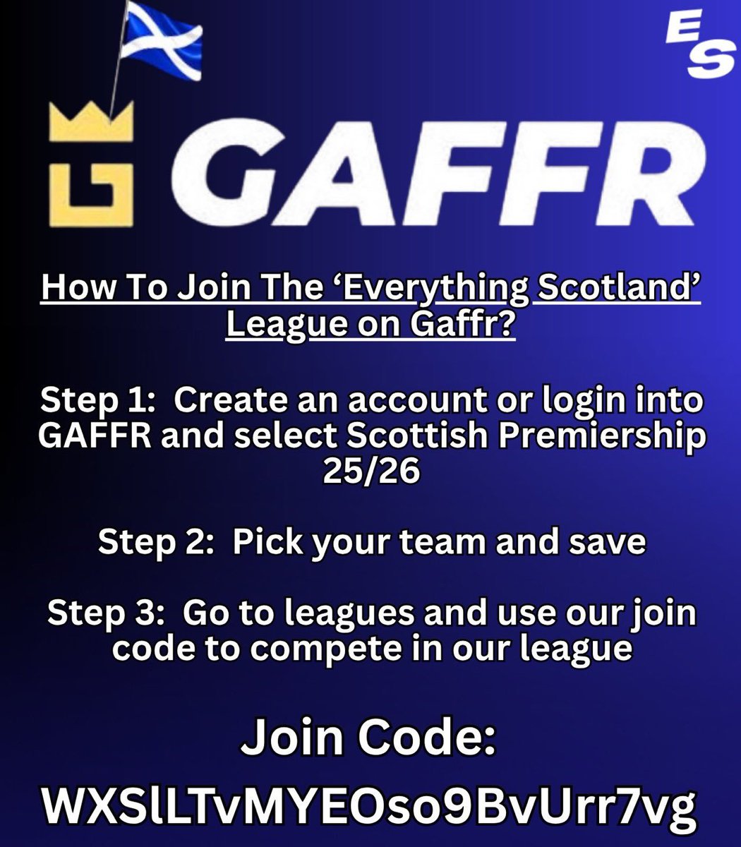 Everything Scotland ๐ด๓ ง๓ ข๓ ณ๓ ฃ๓ ด๓ ฟ (@aboutscotlandd) on Twitter photo ๐ด๓ ง๓ ข๓ ณ๓ ฃ๓ ด๓ ฟ| ๐๐๐ค๐ฉ๐ฉ๐๐จ๐ ๐๐ง๐๐ข๐๐๐ง๐จ๐๐๐ฅ ๐๐๐ฃ๐ฉ๐๐จ๐ฎ ๐๐ค๐ค๐ฉ๐๐๐ก๐ก
Still time to join our Scottish Premiership fantasy football league on <a href="/GAFFR_io/">GAFFR Fantasy Football Official</a>!
Simply follow these steps to join
Already signed up and playing along? Share with us your squad for matchday one! ๐ด๓ ง๓ ข๓ ณ๓ ฃ๓ ด๓ ฟ| ๐๐๐ค๐ฉ๐ฉ๐๐จ๐ ๐๐ง๐๐ข๐๐๐ง๐จ๐๐๐ฅ ๐๐๐ฃ๐ฉ๐๐จ๐ฎ ๐๐ค๐ค๐ฉ๐๐๐ก๐ก
Still time to join our Scottish Premiership fantasy football league on <a href="/GAFFR_io/">GAFFR Fantasy Football Official</a>!
Simply follow these steps to join
Already signed up and playing along? Share with us your squad for matchday one!