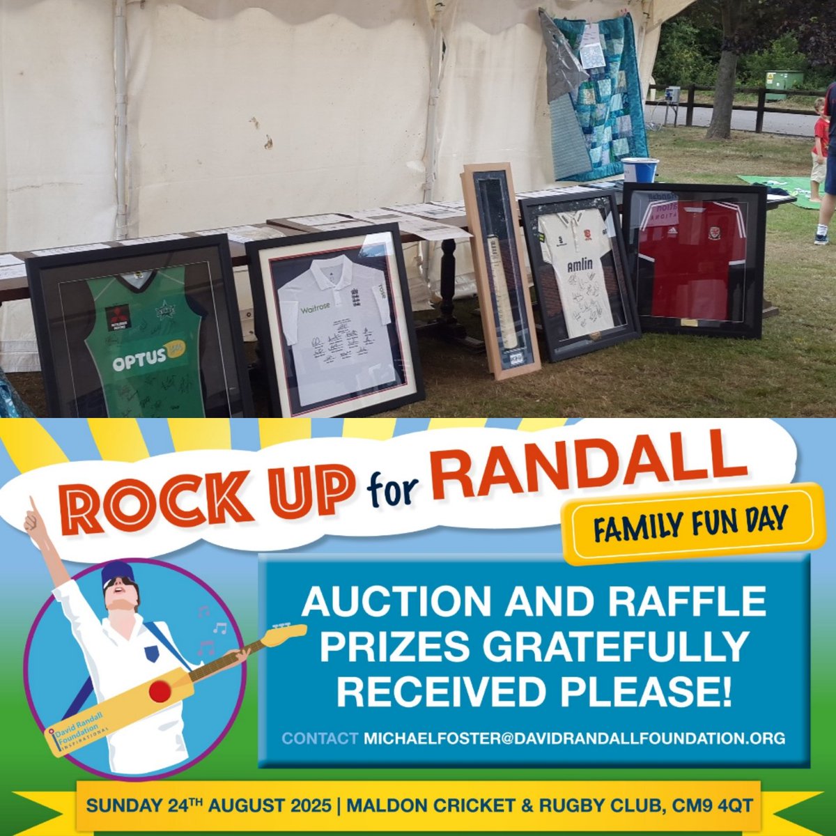 Our Auction and Raffle help to raise funds to support our "Good Days" program.

Can you donate a prize?

Please contact michaelfoster@davidrandallfoundation.org