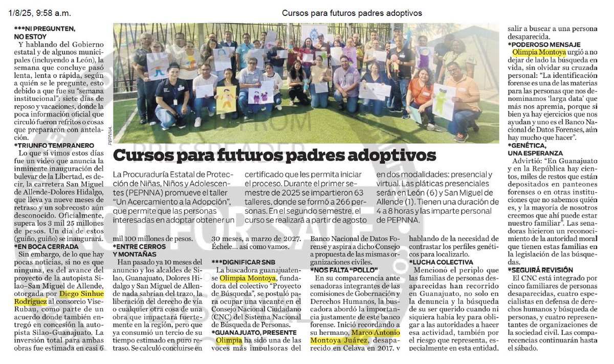 Ray (@ray_sandoval) on Twitter photo Poderoso mensaje el de Olimpia Montoya de <a href="/GtoProyecto/">Proyecto De Búsqueda Gto.</a> ante el <a href="/senadomexicano/">Senado de México</a> durante las entrevistas para formar parte de <a href="/CCiudadanoSNB/">Consejo Nacional Ciudadano</a>.
<a href="/asteriscosam/">Asteriscos AM</a> lo retoma || <a href="/CelesteAscenci8/">Celeste Ascencio</a> Poderoso mensaje el de Olimpia Montoya de <a href="/GtoProyecto/">Proyecto De Búsqueda Gto.</a> ante el <a href="/senadomexicano/">Senado de México</a> durante las entrevistas para formar parte de <a href="/CCiudadanoSNB/">Consejo Nacional Ciudadano</a>.
<a href="/asteriscosam/">Asteriscos AM</a> lo retoma || <a href="/CelesteAscenci8/">Celeste Ascencio</a>