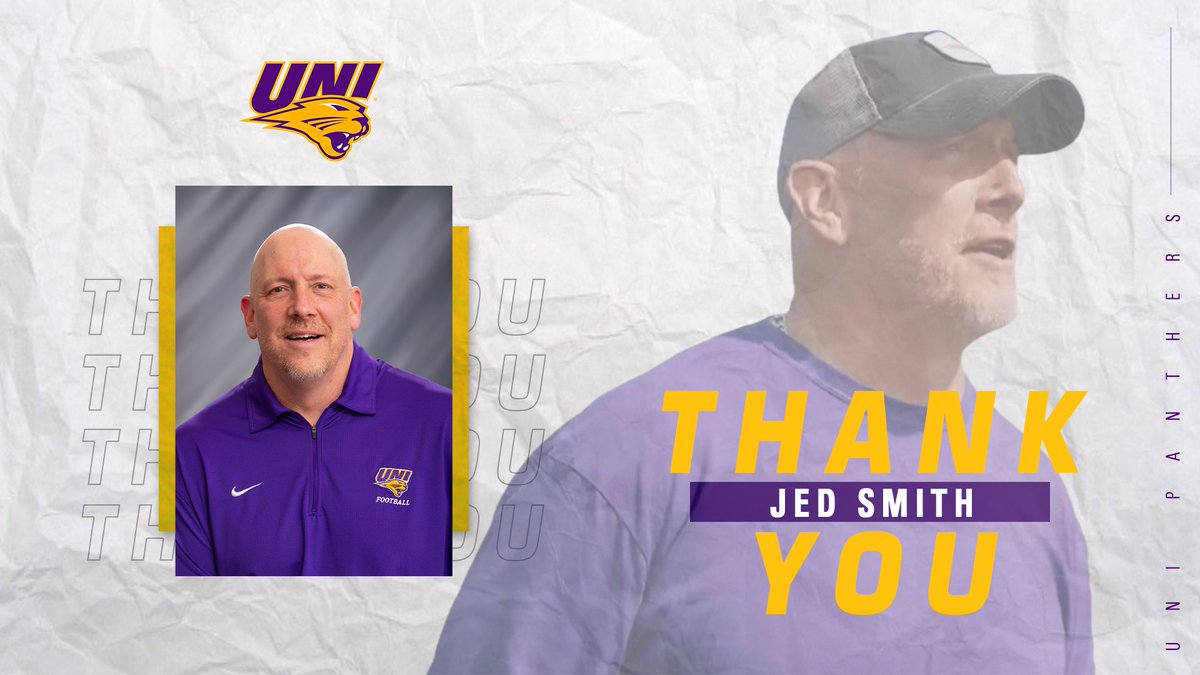 After 20 years with the Panthers, strength and conditioning coach Jed Smith is saying farewell to UNI.

Thank you, Jed for all you have done to help build champions in the weight room, in competition, the classroom and in life!

📰 bit.ly/3HdKYVW

#EverLoyal | #1UNI