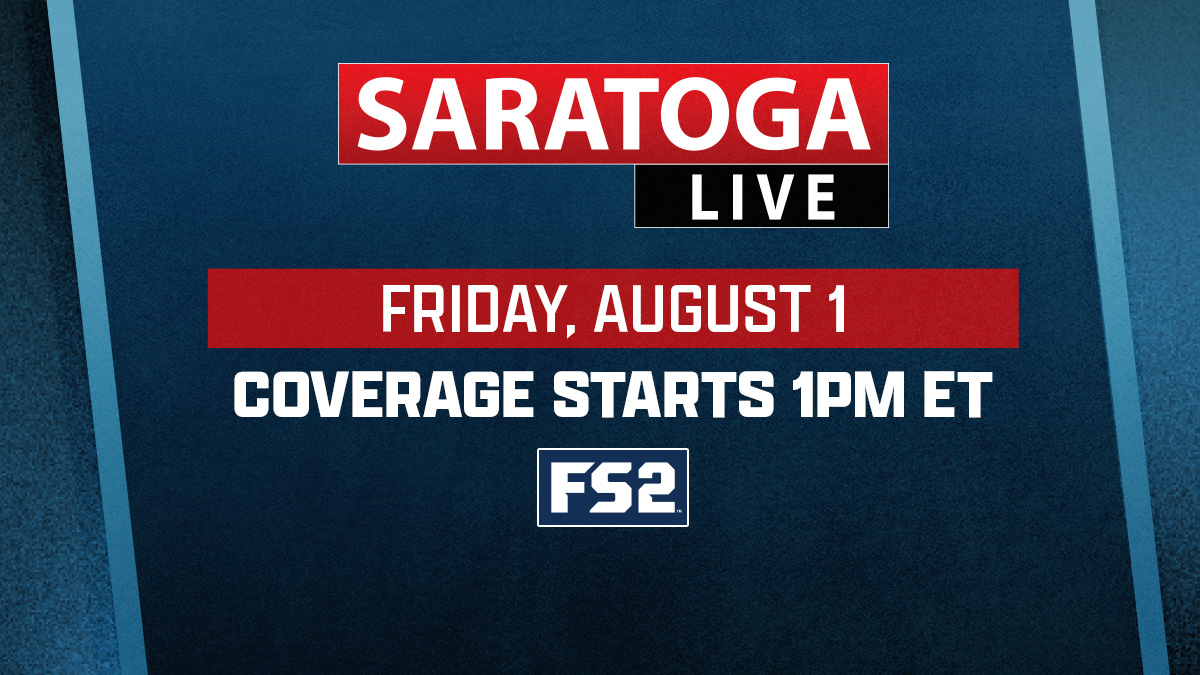 Watch Saratoga Live at 1:00pm on FS2!