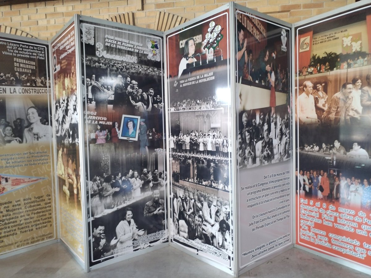 Desde hoy la prov. Artemisa muestra la Exposición Itinerante: "Fidel y la Revolución d las Mujeres" L@s esperamos.  #FMC65                       #ElLegadoDeVilma                #MujeresEnRevolución