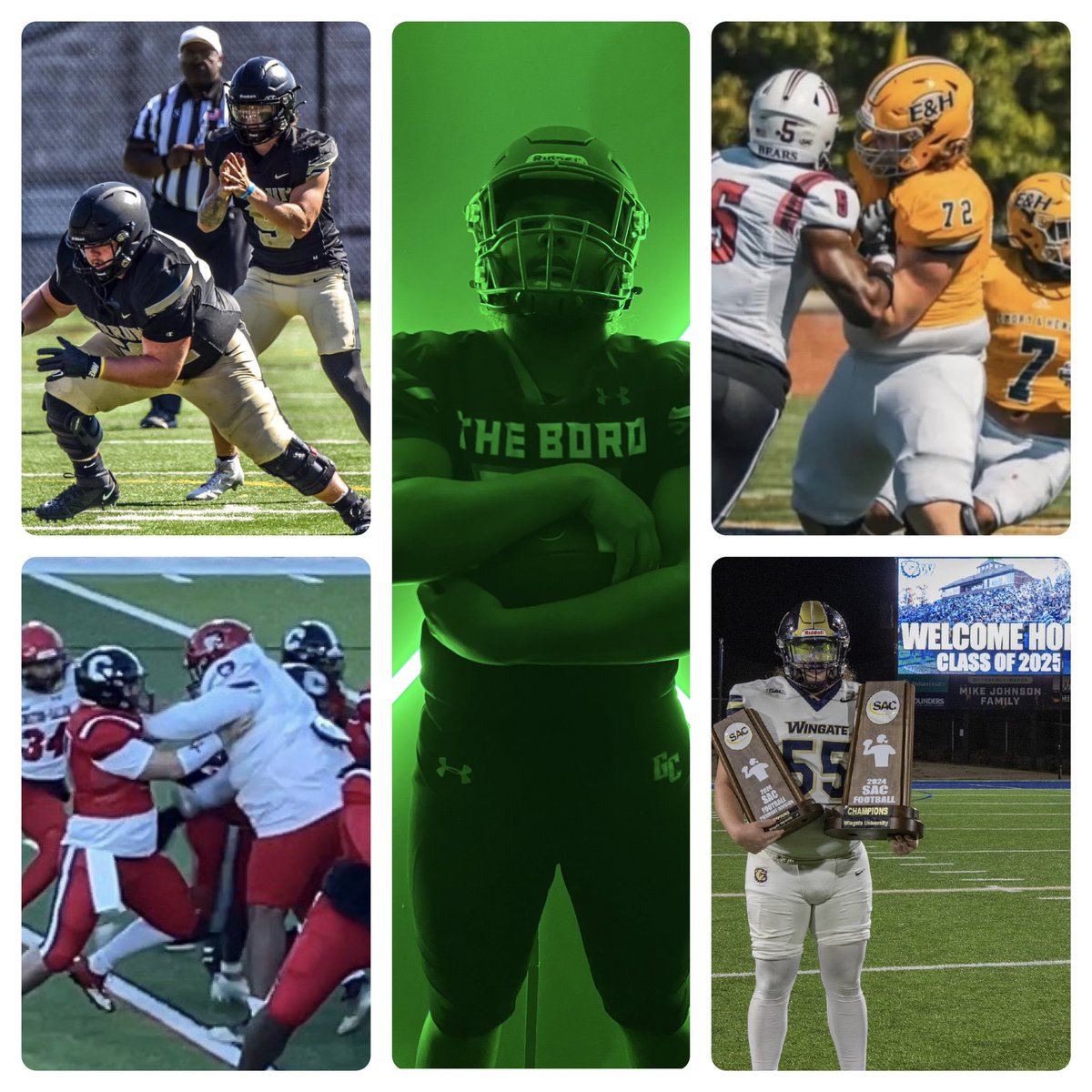 Good luck to these 5 former OL STUDS as they start up fall camp this week or next!  One starts his last year, 2 are on year 3, and 2 start year 1. One of my greatest joys is seeing our guys get the opportunity to keep playing this great position after high school. Be great!