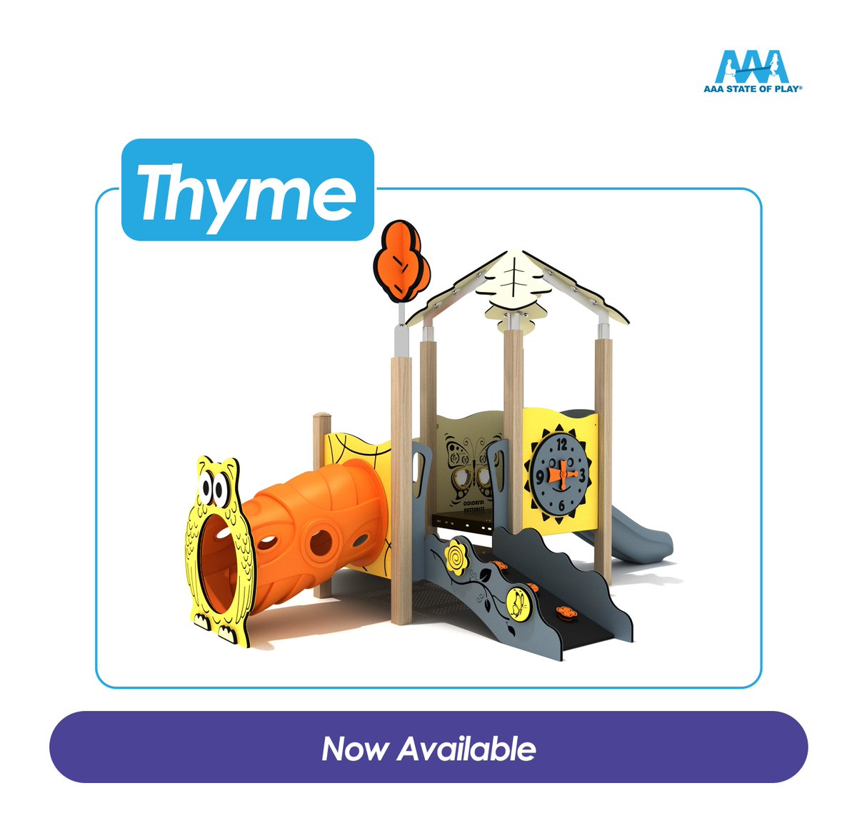 Thyme Canopy Mini🌿

A toddler-sized playhouse that promotes mobility, sensory play, &amp; natural vibes!

Click to explore: hubs.la/Q03yJYD40

#AAAStateOfPlay #PlaygroundDesign