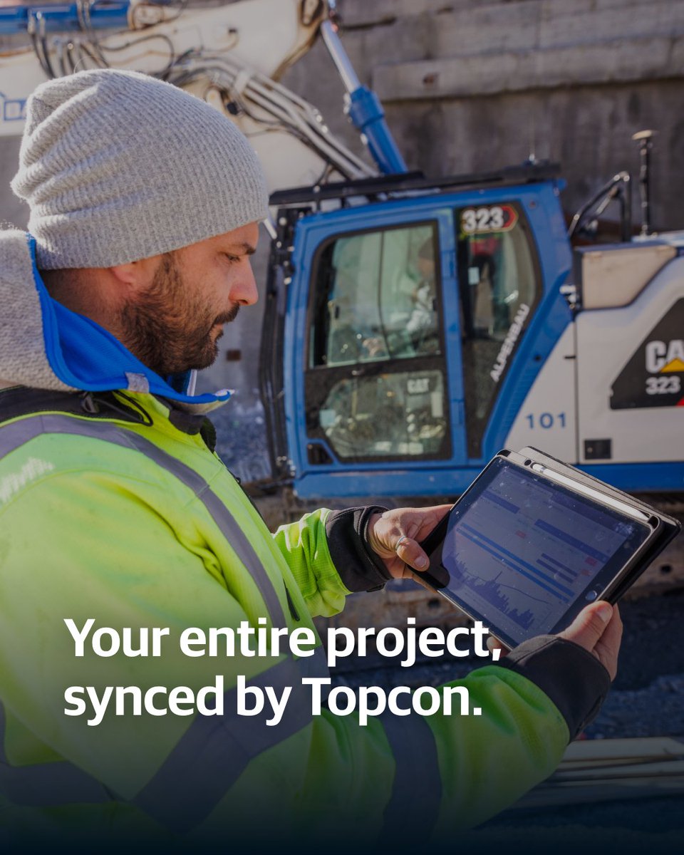While you build communities, Aptix helps keep your projects on track.

Topcon’s digital platform connects your workflow to cut delays, boost accuracy, and track fuel use and carbon emissions – all in one place: ow.ly/KQcq50WsvbY
