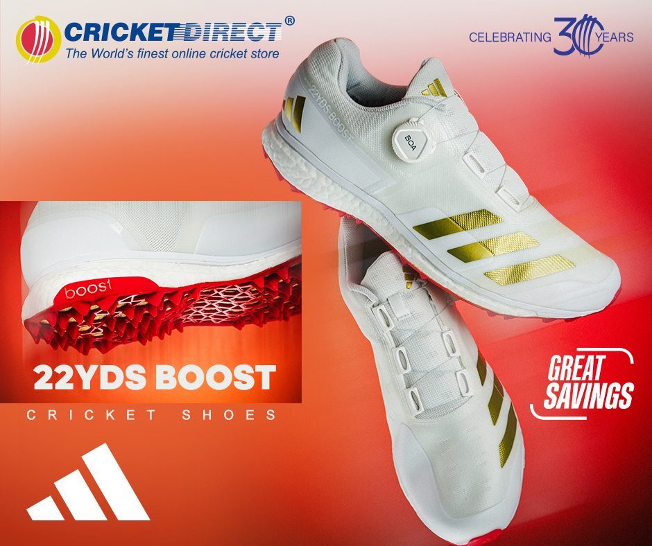 Adidas 22YDS Boost Cricket Shoes  built for speed and comfort. With  responsive BOOST cushioning and a sleek, low-cut design, these shoes help  you move fast and stay light on your feet. #