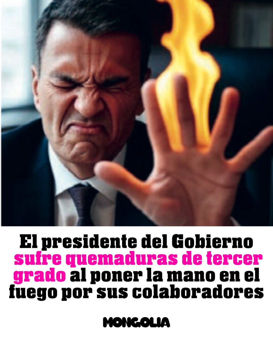 🖋️ Afortunadamente no fue la mano de firmar nombramientos. 

📨 Suscríbete y recíbe #RevistaMongolia en casa cada mes ➡ revistamongolia.com/suscripciones
