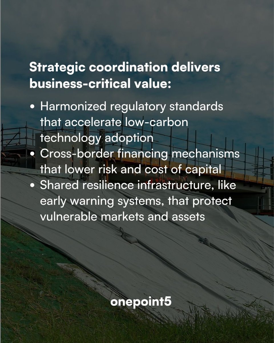 Multilateralism isn’t just diplomacy, it’s a business and risk management imperative.

In a world where climate risks disrupt supply chains, markets, and infrastructure across borders, coordinated action is a necessity.