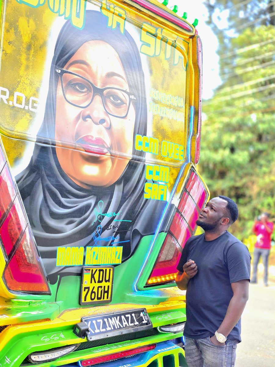 drMarshpool's tweet photo. Respect the ride, honor the legacy 🇹🇿💚💛 Mama Kizimkazi vibes – CCM Oyee! #AwamuYaSita #Kizimkazi1 #EastAfricanPride #StreetArtCulture"** https://t.co/ymDn5X7VmG