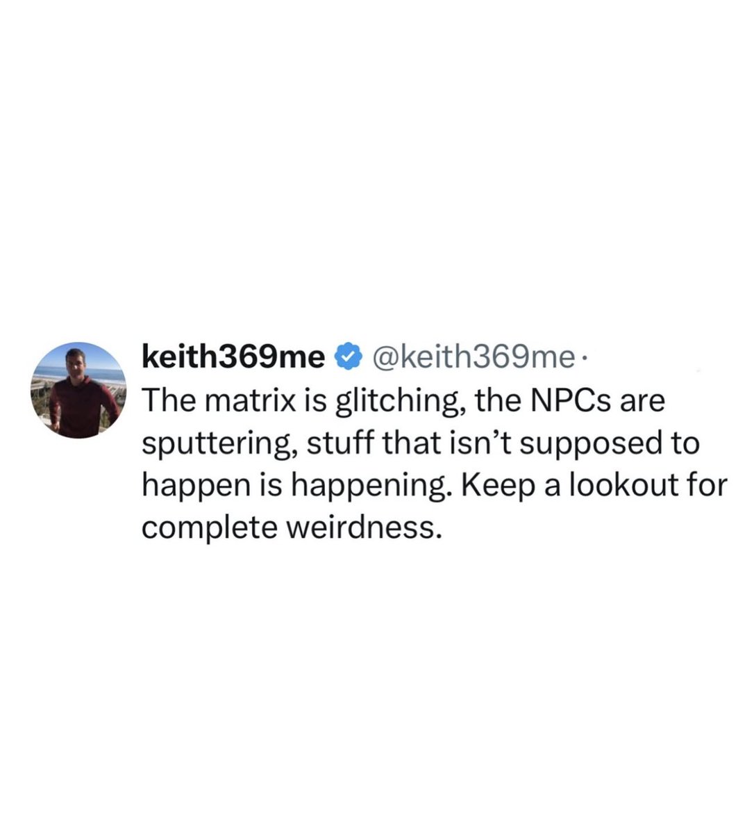 OnChainToshi's tweet photo. Anyone else seeing the script slip lately? 👁️ #glitchseason #PSYOP #TheCodeIsBreaking  
#GlitchInTheMatrix #NPCwatch  
#SystemNotResponding #StayAwake  
#PerceptionShift #SignalFound  
#ErrorLoop #WakeTheSleepers https://t.co/t4xwXToQXu