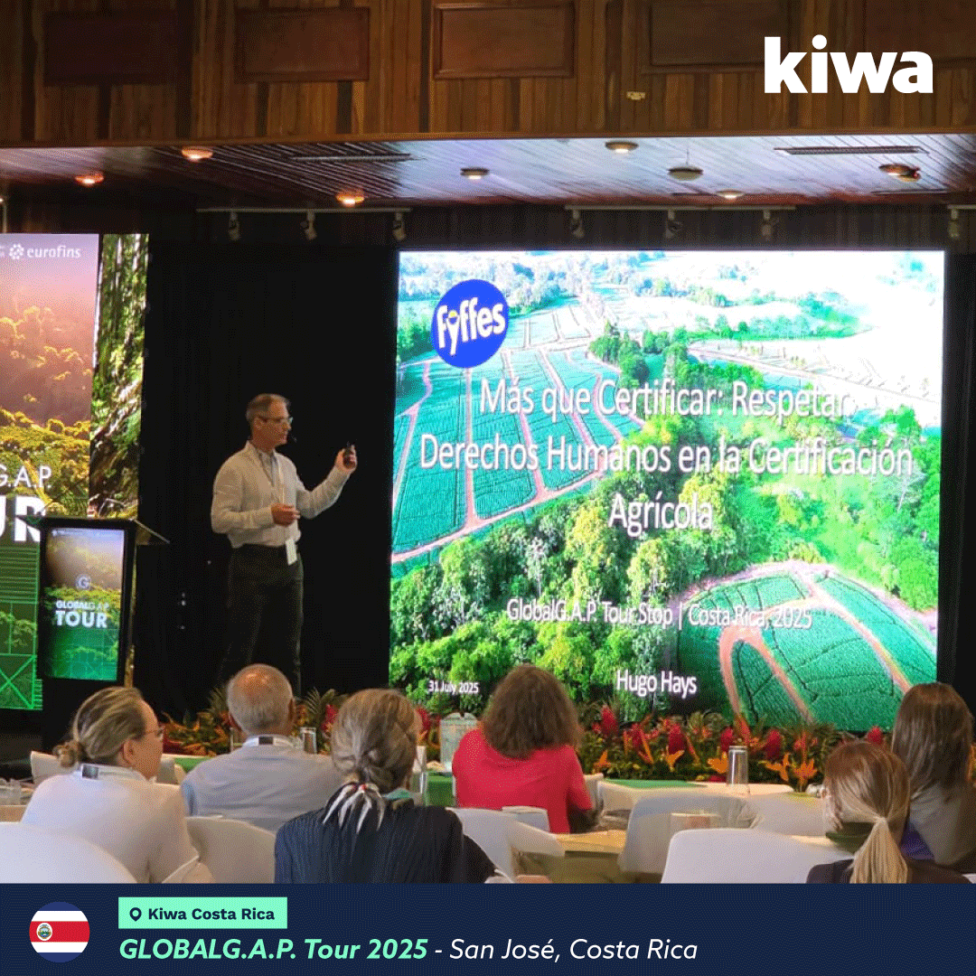 #KiwaCostaRica participó en el GLOBALG.A.P. TOUR Costa Rica 2025.

Compartimos con productores y exportadores, información clave sobre certificación GLOBALG.A.P., auditorías y formación técnica para fortalecer las buenas prácticas agrícolas.

¡Gracias <a href="/GLOBALGAP/">GLOBALG.A.P.</a> por organización!