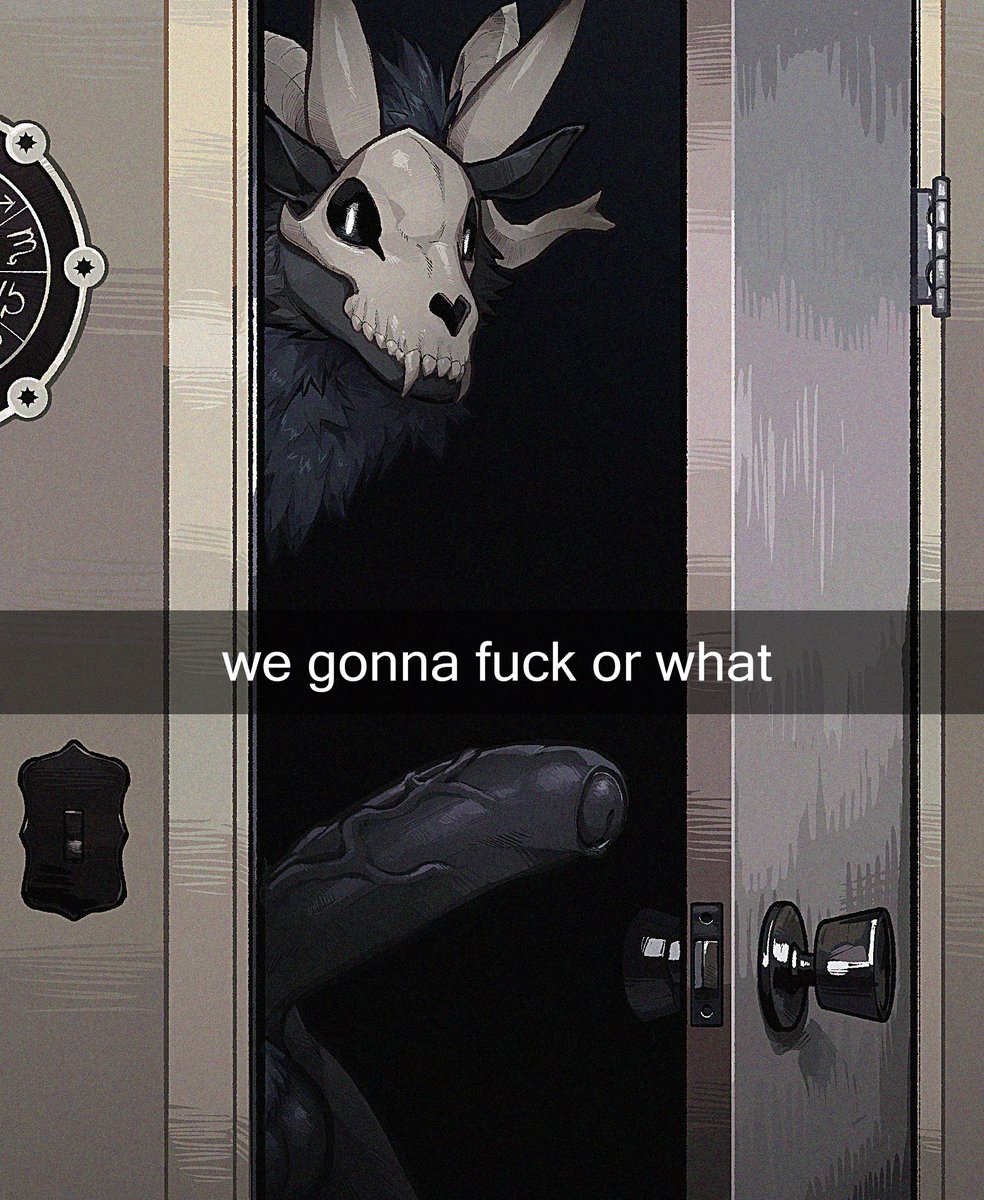 Seems Roderick has some idea in mind...
What are you going to answer?

Art by t.me/mahim_pupsik
Gift from <a href="/kumo/">Rob Clarke</a>-kun.bsky.social