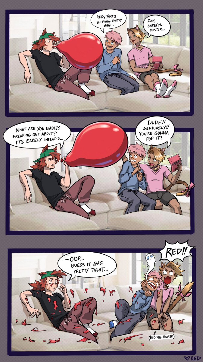 Something cute for my friend Cookie (pink cat)

Red, Melon and Cookie enjoying a lazy Saturday morning ✨