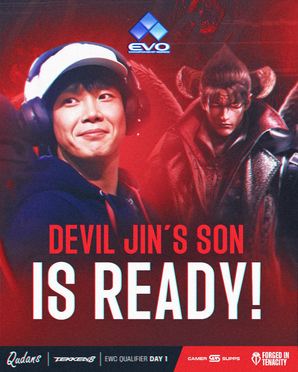 Z10esports's tweet photo. If you thought we already had enough going on today - think twice!! 

Our @qudans1987 is beginning his penultimate #EWC qualifier - @Evo #TEKKEN8 CHAMPIONSHIP!!

Keep your fingers crossed for him - we all want to see him @ #EWC2025, don’t we? 😏

#Z10WIN #WeMakeHeroes #Qudans https://t.co/ctmrEDwwPc