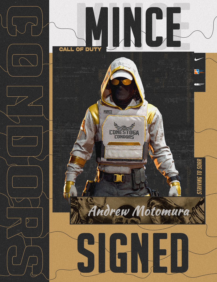 The Condors are pleased to welcome the newest addition to our Call of Duty roster

Andrew “Mince” Motomura. 🔥🦅

Mince is the guy you call when you need your 2’s and 5’s locked down. He’s 19,  and cracked.