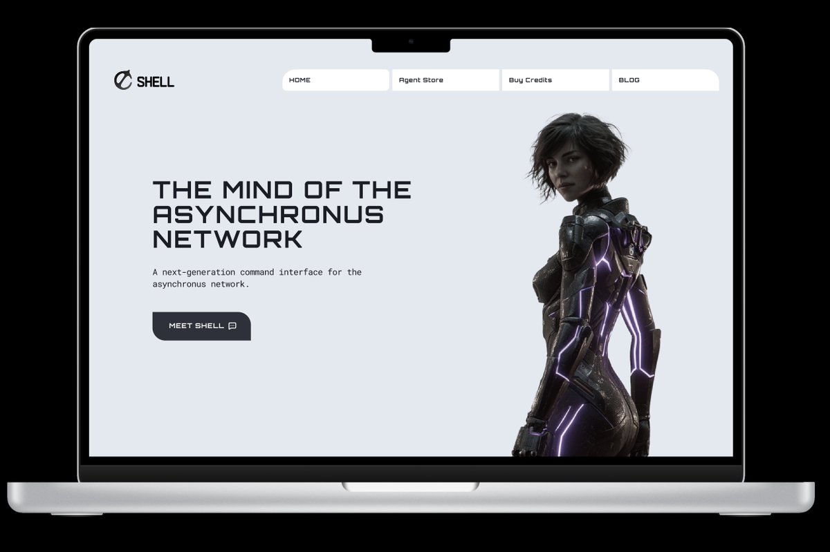 Asynchronus_ai's tweet image. Our developers built a UI so slick and intuitive, our marketing team is mad they have to wait to show it off. So we're just going to blame the devs for this leak.
Here’s a glimpse of the new Shell v0.1. Don't tell marketing you saw it here. 😉 Coming soon.