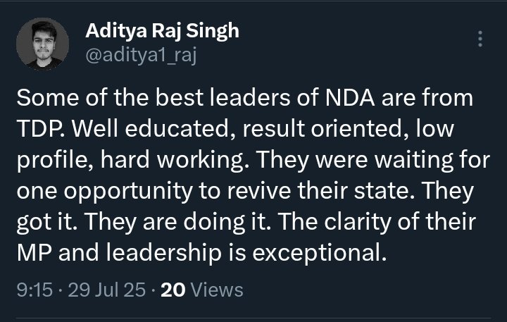 aditya1_raj's tweet image. This is what I was talking about.