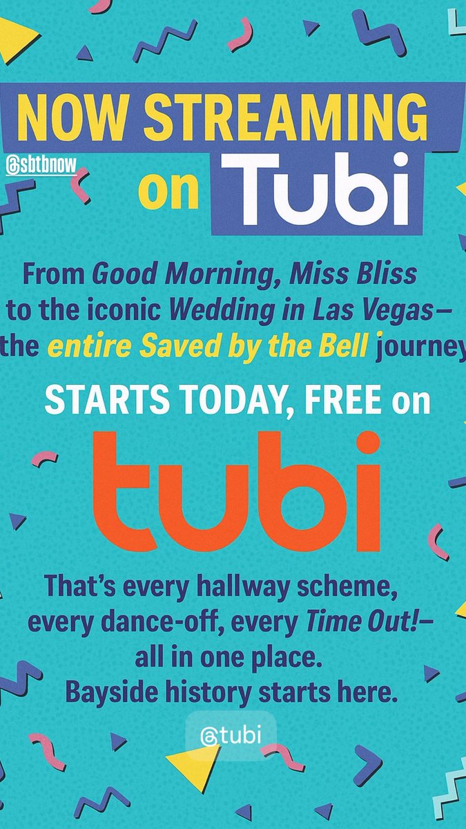 Saved by the Bell (@sbtbnow) on Twitter photo 