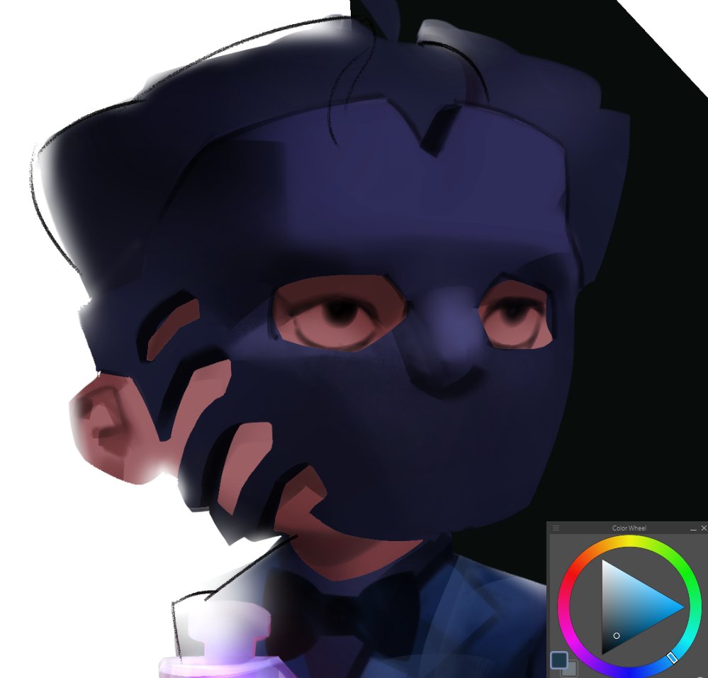 Stylization used to trip me up, but I’ve moved past realism and I’m vibing with it~  

#art #fanArt #SquidGame #kdrama