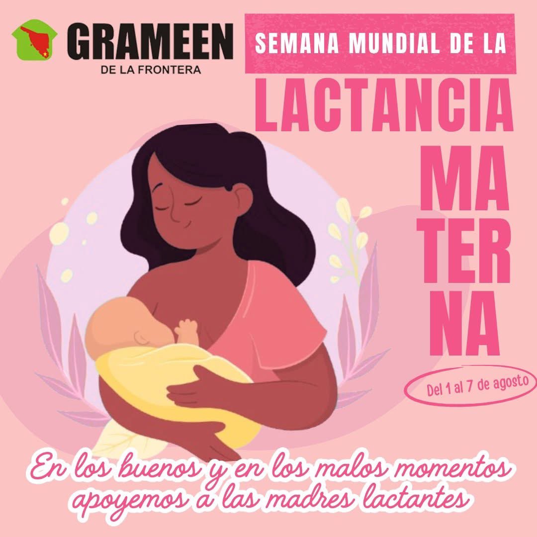 La 𝐒𝐞𝐦𝐚𝐧𝐚 𝐌𝐮𝐧𝐝𝐢𝐚𝐥 𝐝𝐞 𝐥𝐚 𝐋𝐚𝐜𝐭𝐚𝐧𝐜𝐢𝐚 𝐌𝐚𝐭𝐞𝐫𝐧𝐚 destaca especialmente el apoyo constante que las mujeres y bebés necesitan del sistema de atención salud durante su recorrido de lactancia.
#LaNiñezImporta  #lactanciamaterna  #semanamundialdelalactancia