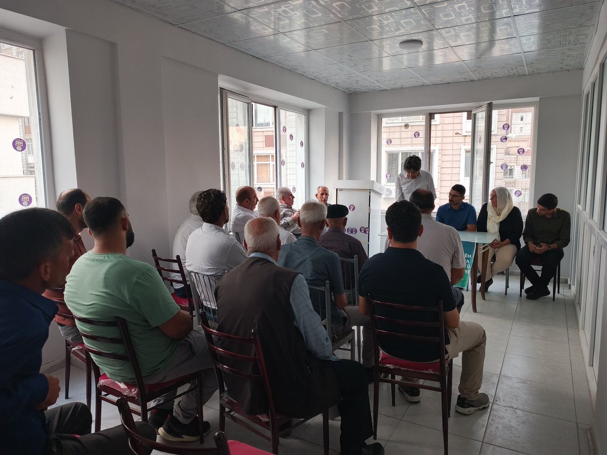 Barış ve Demokratik Toplum Buluşmasına devam ediyoruz.