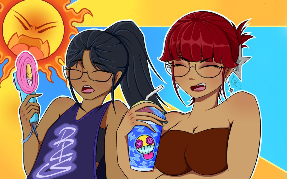 Itjustking's tweet photo. I hate summer...thank goodness its almost over🫠

#art #ArtistOnTwitter #summerfun https://t.co/k69iN6Ezz7