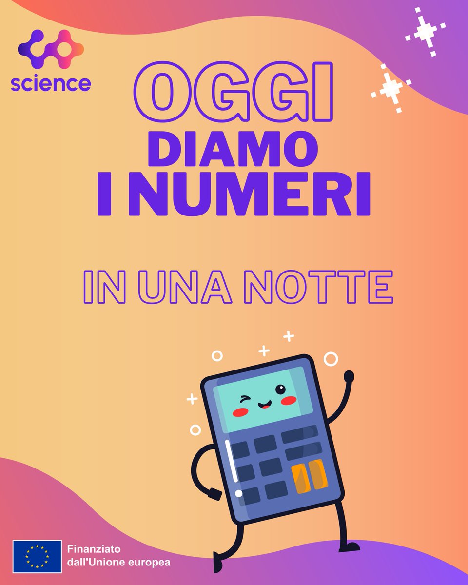 CoSciencee's tweet photo. 🌙#DiamoINumeri… IN UNA NOTTE!
Musei, palchi, esperimenti, giochi e migliaia di persone: la Notte Europea 2024 è stata indimenticabile 💥
E ora si riparte!
 📍 26-27 settembre
 📌 6 sedi della Lombardia
Ci vediamo lì! 🚀 https://t.co/SDISE0l2dA https://t.co/JVCF3MFVCb
