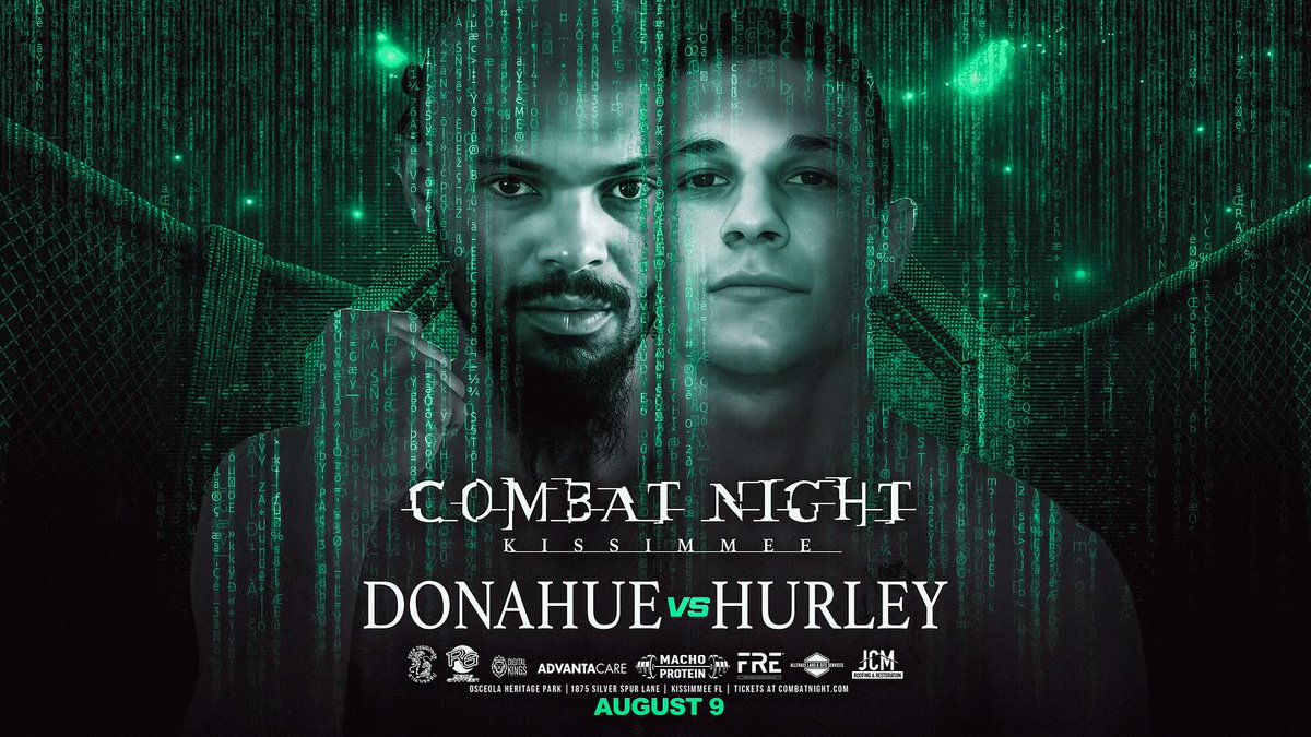 Looking forward to #combatnight #fl
