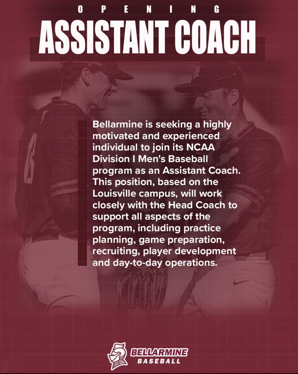 Benjamin Reel (@the_skip_17) on Twitter photo Bellarmine University Baseball
Assistant Coach Opening
Email: breel@bellarmine.edu
<a href="/SkippersDugout/">Skippers Dugout</a> Bellarmine University Baseball
Assistant Coach Opening
Email: breel@bellarmine.edu
<a href="/SkippersDugout/">Skippers Dugout</a>