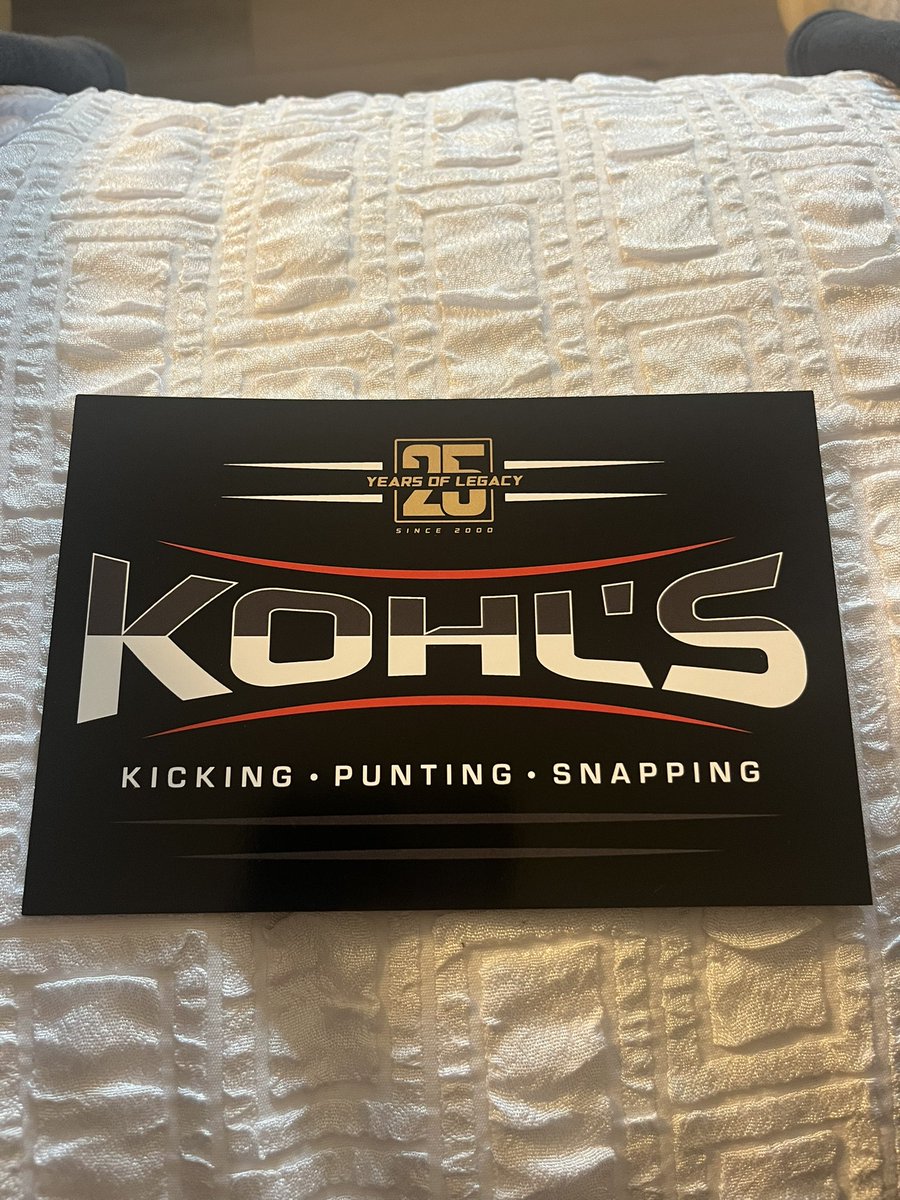 Zachary McDaniel (@zach_mcd_7) on Twitter photo Blessed to be a ⭐️⭐️⭐️⭐️ kicker in the class of 2026‼️
<a href="/KohlsKicking/">Kohl's Kicking Camps</a> <a href="/OneOnOneKicking/">OneOnOne Kicking Camps🏈</a> <a href="/CoachCarrafa/">Coach Carrafa</a> <a href="/coachnate56/">Coach Nate Stephens</a> <a href="/coachrobandrews/">Robert Andrews</a> <a href="/CoachLeroyRyals/">Coach Ryals</a> <a href="/CoachSeale_/">Coach Lane Seale</a> <a href="/WGWarriorFB/">Walnut Grove Football</a> <a href="/wghs_strength/">wghs_strength</a> Blessed to be a ⭐️⭐️⭐️⭐️ kicker in the class of 2026‼️
<a href="/KohlsKicking/">Kohl's Kicking Camps</a> <a href="/OneOnOneKicking/">OneOnOne Kicking Camps🏈</a> <a href="/CoachCarrafa/">Coach Carrafa</a> <a href="/coachnate56/">Coach Nate Stephens</a> <a href="/coachrobandrews/">Robert Andrews</a> <a href="/CoachLeroyRyals/">Coach Ryals</a> <a href="/CoachSeale_/">Coach Lane Seale</a> <a href="/WGWarriorFB/">Walnut Grove Football</a> <a href="/wghs_strength/">wghs_strength</a>
