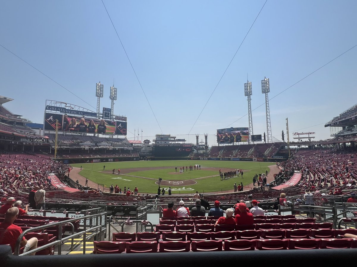 Cheers to Friday afternoon ball, Go Reds!