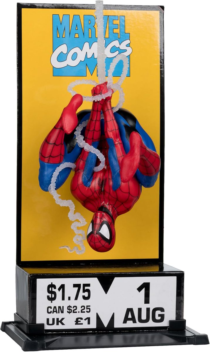 WorldsGeeks's tweet photo. McFarlane Toys - Marvel Spider-Man #1 Corner Box Collectible
Preorder Now AMAZON
https://t.co/Zdae8cVgnr
#SpiderMan #McFarlaneToys #MarvelCollectibles #SpiderManFigure #ToddMcFarlane #ActionFigureCollectors #MarvelLegends #SpiderManFans #SpiderVerse #SpiderManCollection #ComicBookCollectibles #SpiderManArt #MarvelToys #SpiderMan1 #CornerBoxArt #DailyBugle #SpiderManHype #WebSlinger #PeterParker #MarvelToyPhotography