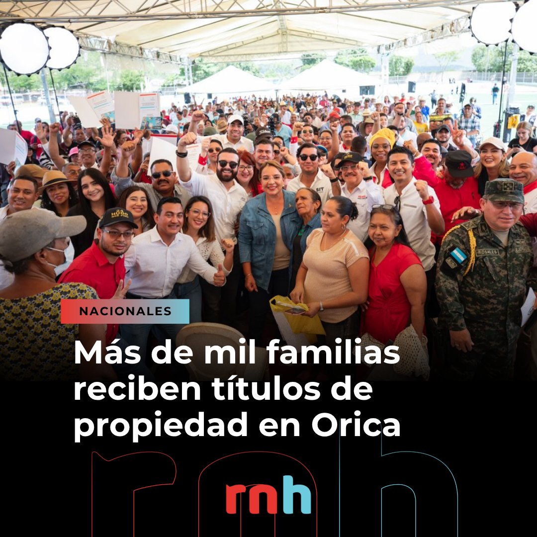 Con alegría y compromiso, el ministro de la <a href="/SITHonduras/">Secretaría de Infraestructura y Transporte</a>, <a href="/OctaJPP/">Octavio Pineda Paredes</a>, visitó Orica junto a la presidenta Xiomara Castro para entregar 1,022 títulos de propiedad y supervisar la pavimentación de 10.9 km hacia la Ruta Nacional 15. 🇭🇳🚜 Obras que conectan comunidades y transforman