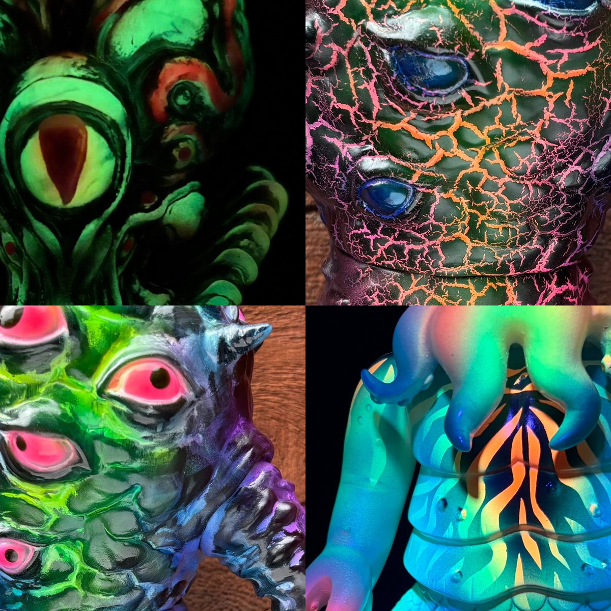 maxtoyco's tweet photo. Folks both @maxnagataart & I are busy bees painting away for one of our favorite events @kaiju_go ! Follow & swipe for details but we both love this event in Texas ππ¦ #maxtoy #maxtoyco #kaijugo #kaiju #monster #maxnagata https://t.co/OSGFC4lfOe