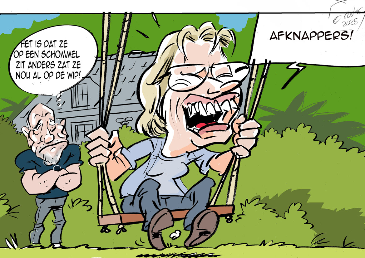 cartoon Rob #RTL #benbvolliefde #liefde #karikatuur