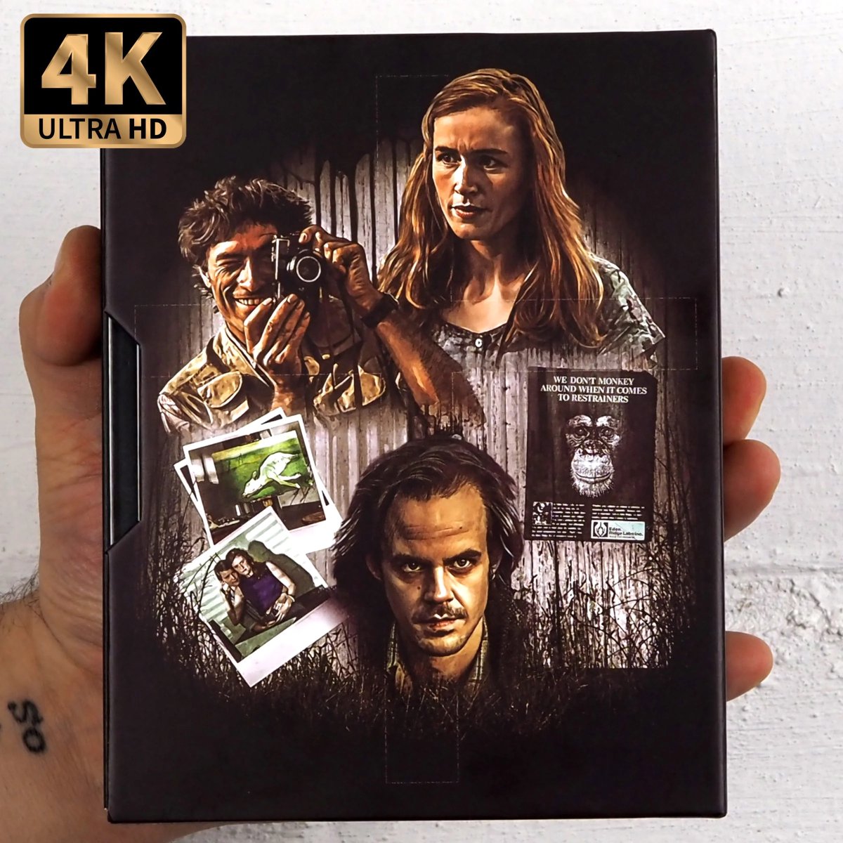 disc_connected's tweet photo. ***ANNOUNCEMENT***
Now available to order from @VinegarSyndrome and shipping at the end of this month on #4K in the US: The Films of #LarryFessenden Volume 1: #Habit and #NoTelling (1991/1996)!
For forty years, Glass Eye Pix and its founder, Larry Fessenden, have been leaving their bloody mark on independent genre filmmaking in America. To celebrate the fortieth anniversary of Glass Eye Pix, Vinegar Syndrome is proud to present brand new 4K restorations of Larry Fessenden’s shot-on-film features, starting at the beginning with NO TELLING (1991) and HABIT (1995).
NO TELLING
Lillian and Geoffrey (stage actors Miriam Healy-Louie and Stephen Ramsey) are a seemingly happy couple who relocate to the country so that Geoffrey can focus better on his work, which Lillian knows little about. As she begins to investigate what Geoffrey spends his days doing in their shed, she discovers a trail of medical experiments that she can’t explain. Eventually, their relationship begins to unravel, with both parties consumed by madness.
Larry Fessenden’s first feature-length film to be shot on film, NO TELLING, reimagines Mary Shelley’s immortal Frankenstein tale as an upstate chamber drama that gives way to something much more sinister. A prescient parable about man’s relationship with nature and the darkness inherent in us all, making it a potent precursor for the films that would follow in Fessenden’s career. Shot on location in upstate New York, entirely on Super 16mm film, NO TELLING is an essential entry in the canon of American independent horror cinema of the 1990s, now lovingly restored in 4K by Vinegar Syndrome in a director-approved presentation from its uncut original film elements.
HABIT
Recently single New Yorker Sam (Larry Fessenden) is mourning the loss of his father and navigating a lack of ambition while drowning his sorrows in alcohol. At a Halloween party, he meets Anna (Meredith Snaider), a beautiful and mysterious woman who, it turns out, is also a vampire. The two embark on a sexually fueled relationship that constantly feels on the precipice of boiling over into violence.
Written, directed, edited, and sound edited by Fessenden, who also took on the leading role, HABIT is a singular character study set in New York City in the mid-90s. Trading in canonical vampire lore while imbuing it with something much more frenetic and indicative of the film scene of New York in the 80s and 90s, Fessenden’s film is an exercise in style, shot entirely on 16mm by cinematographer Frankie DeMarco (Hedwig and the Angry Inch), who was nominated for an Independent Spirit Award for his work on the film alongside Fessenden for Best Director. Vinegar Syndrome proudly presents Larry Fessenden’s brooding tale of urban dread, newly scanned and restored 4K from its 16mm original negatives in a director-approved presentation.
directed by: Larry Fessenden
starring: Larry Fessenden, Meredith Snaider, Aaron Beall, Patricia Coleman, Heather Woodbury, Jesse Hartman, Miriam Healy-Louie, Stephen Ramsey, David Van Tieghem, Richard Topol
1991, 1996 / 205 min (combined) / 1.33:1 & 1.85:1 / English DTS-HD Master Audio 5.1
Additional info:
The slipcase and dual slipcover set includes:
40-page perfect-bound book featuring essays by Mallory Andrews, Justine Smith, and Isaac Feldberg
NO TELLING info & extras:
2-disc Set: 4K Ultra HD / Region A Blu-ray
4K UHD presented in Dolby Vision High-Dynamic-Range
Newly scanned & restored in 4K from its 16mm original negatives and a 35mm blowup interpositive
Brand new commentary track with co-writer / director Larry Fessenden, moderated by Justin Laliberty
Brand new commentary track with film writer Scout Tafoya
Archival commentary track with co-writer / director Larry Fessenden
"The Making of No Telling" (24 min) - an archival making-of featurette
Behind-the-scenes footage with an introduction by Larry Fessenden (27 min)
"White Trash" (9 min) - a short film from 1979, directed by Larry Fessenden
"The Early Work of Glass Eye Pix" - a sizzle reel with an introduction by Larry Fessenden (8 min)
Reversible sleeve artwork
English SDH subtitles
HABIT info & extras:
2-disc Set: 4K Ultra HD (High Bitrate UHD100) / Region A Blu-ray
4K UHD presented in Dolby Vision High-Dynamic-Range
Newly scanned & restored in 4K from its 16mm original camera negative
Brand new commentary track with writer / director Larry Fessenden, moderated by Justin Laliberty
Brand new group commentary track with writer / director Larry Fessenden, cinematographer Frank G. DeMarco, and producer / assistant director / sound recordist Dayton Taylor
Brand new commentary track with film historian Shelagh Rowan-Legg and culture writer Leila Taylor
Archival commentary track with writer / director Larry Fessenden
"Looking Back on Habit" (15 min) - an archival featurette from 2016
"Gothic Corners: Habit’s New York City" (4 min) - an archival featurette from 2015
"The Making of Habit" (24 min) - an archival making-of featurette
Brand new audio interview with lead actress Meredith Snaider (54 min)
Brand new audio interview with actress Heather Woodbury (25 min)
"Habit" (18 min) - a short film from 1982, directed by Larry Fessenden
Behind-the-scenes of the short film Habit (6 min)
Original video trailer
Reversible sleeve artwork
English SDH subtitles
https://t.co/waVSvdXHW6
#BluRay #PhysicalMedia #BluRays #BoutiqueBluRay #CultMovies #DiscConnected #VinegarSyndrome #GlassEyePix