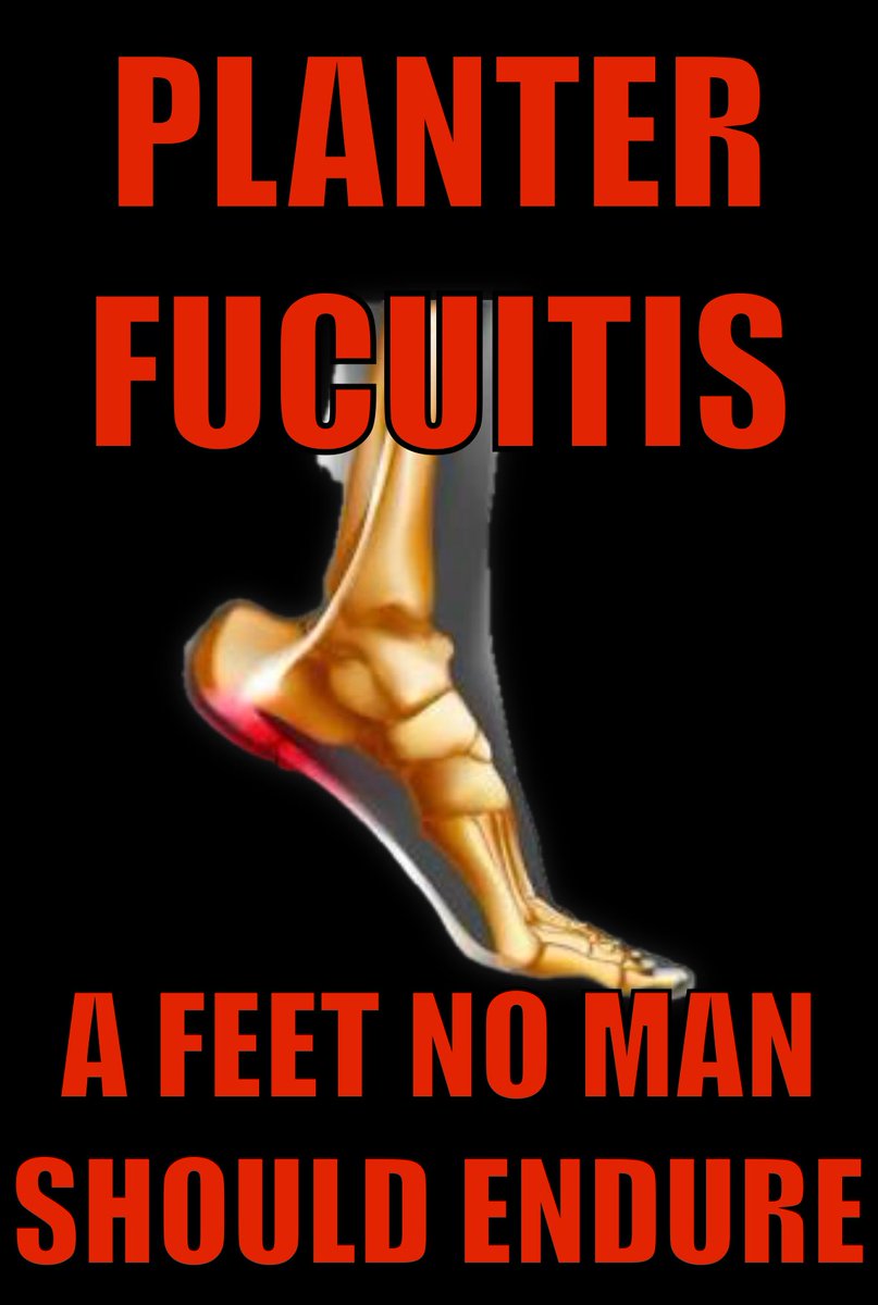 “Time to rename plantar fasciitis to ‘Planter Fucuitis’—cuz this heel hell is a real bitch! Medical terms evolve: ‘Mongolism’ became Down syndrome, ‘mental retardation’ to intellectual disability. Let’s make this one match the pain! #PlanterFucuitis #FootPainFeels