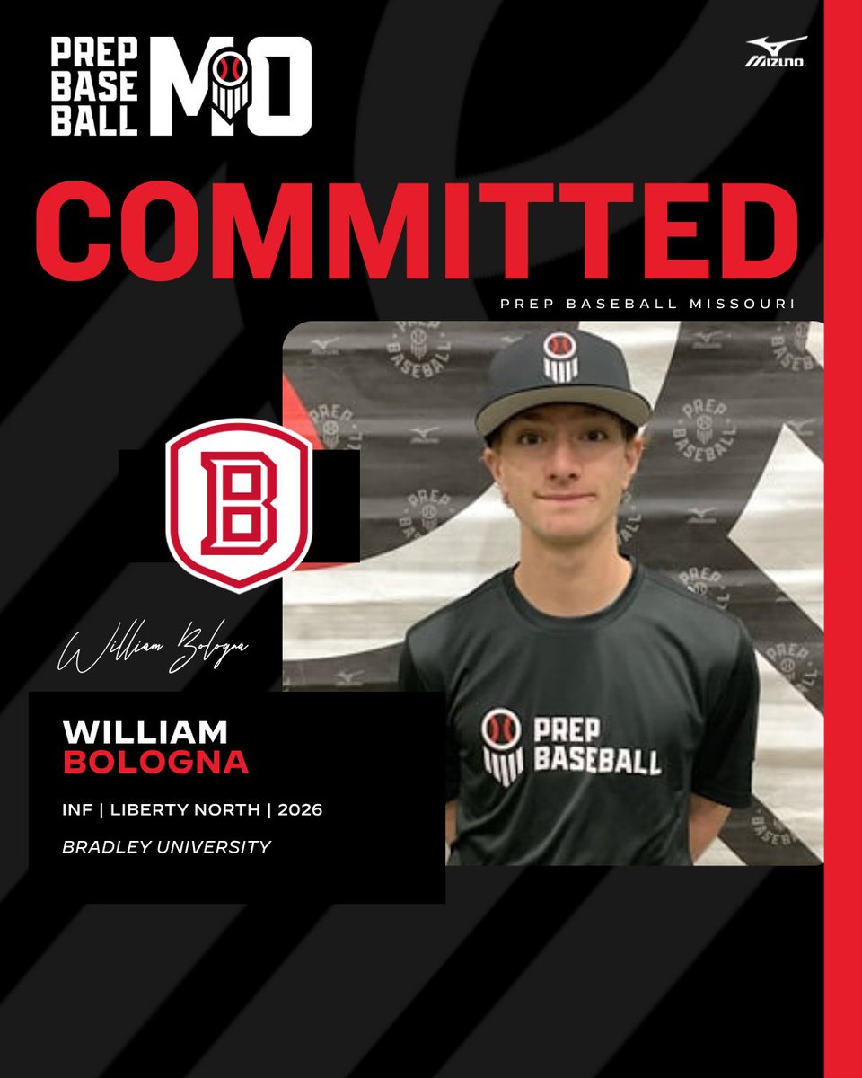 Prep Baseball Missouri (@prepbaseballmo) on Twitter photo INF William Bologna (Liberty North, 2026) commits to Bradley University
๐ค: loom.ly/ewtZDwo
<a href="/william_bologna/">William Bologna 2026</a> // <a href="/LNEagleBaseball/">LNHS_Baseball</a> // <a href="/BradleyBaseball/">Bradley Baseball</a> INF William Bologna (Liberty North, 2026) commits to Bradley University
๐ค: loom.ly/ewtZDwo
<a href="/william_bologna/">William Bologna 2026</a> // <a href="/LNEagleBaseball/">LNHS_Baseball</a> // <a href="/BradleyBaseball/">Bradley Baseball</a>