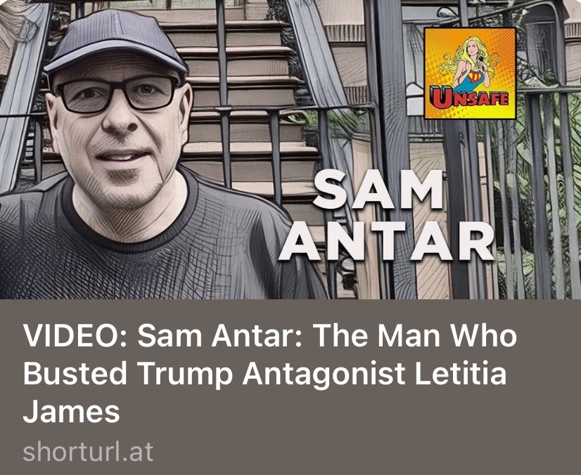 🚨 NEW INTERVIEW: I sat down with <a href="/AnnCoulter/">Ann Coulter</a> to expose the fraud that Letitia James doesn’t want you to see.

From Crazy Eddie to crooked AGs—I’ve seen it all. Now I’m breaking it down.

📍 Watch here: shorturl.at/o56cK

🔒 Exclusive on Unsafe Substack