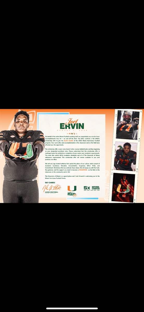 #AGTG Go canes 🙌🏾