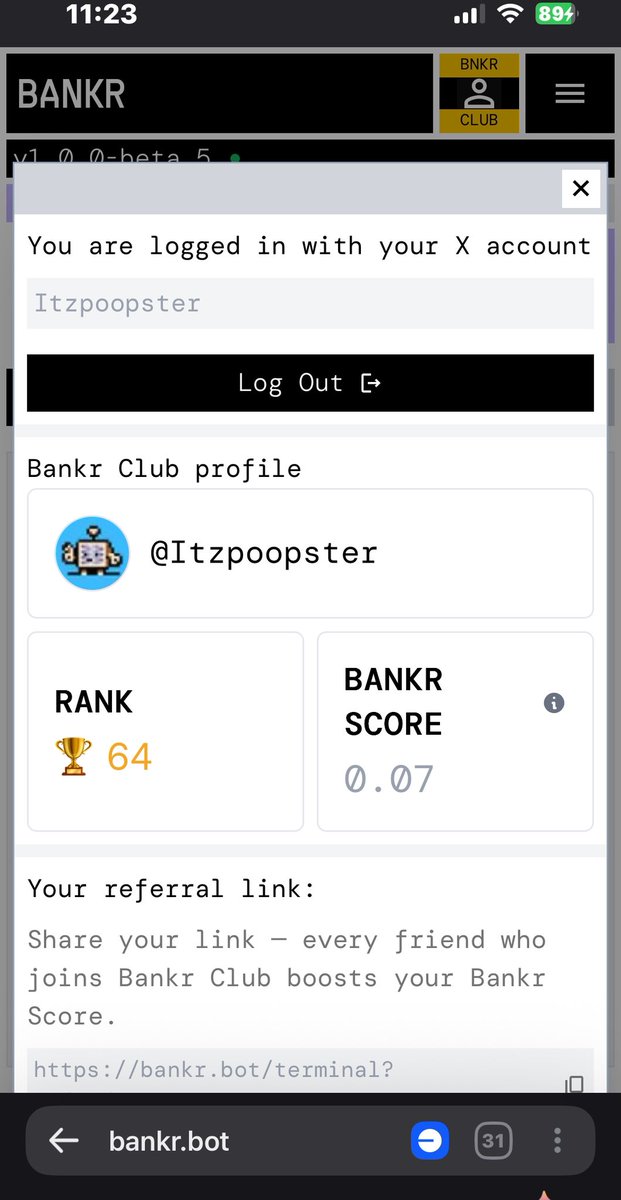 Poopster.eth (@itzpoopster) on Twitter photo Iβm so close to 69 π€·ββοΈ
Ok $bnkr club frens: if youβre a member please just drop a comment and retweet and Iβll have <a href="/bankrbot/">Bankr</a> pick a few of you to send some nice $drb and $bnkr drops to later tonight (12-24 hours) and tomorrow
Iβll jeet yall mfers some NFTs I got too π Iβm so close to 69 π€·ββοΈ
Ok $bnkr club frens: if youβre a member please just drop a comment and retweet and Iβll have <a href="/bankrbot/">Bankr</a> pick a few of you to send some nice $drb and $bnkr drops to later tonight (12-24 hours) and tomorrow
Iβll jeet yall mfers some NFTs I got too π