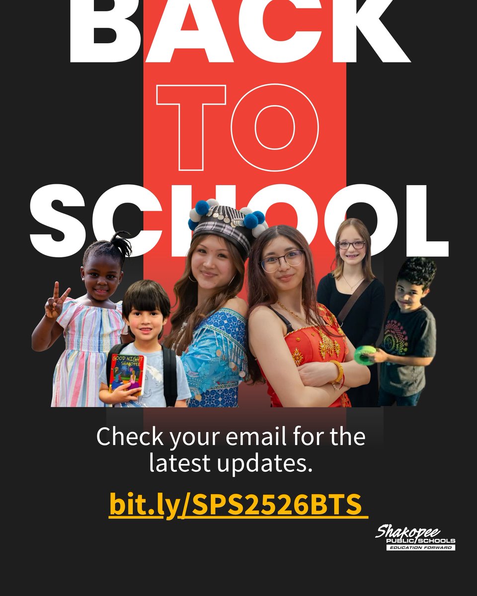 Catch up on #BackToSchool2025 info>> bit.ly/SPS2526BTS and check your school email for the latest updates! 📲🗓📚