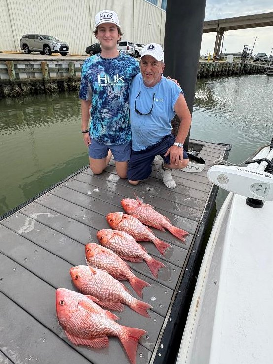 One last summer trip with JC before he heads back to Texas A&amp;M. We put some good size snaps on the deck!