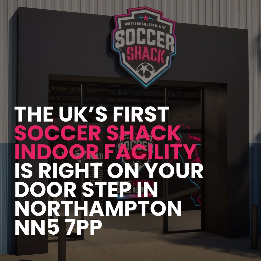 ⚽️ WOW &amp; AWESOME ARE JUST SOME OF THE WORDS PEOPLE USE WHEN THEY VISIT SOCCER SHACK! 

BOOK NOW! soccershack.co.uk ⚽️

#wherefootballcomesalive #northampton